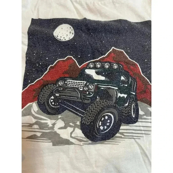tommy bahama long sleeve tshirt jeep print size XS - Picture 3 of 5